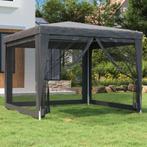 vidaXL Partytent met 4 mesh zijwanden 3x3 m HDPE, Verzenden, Nieuw