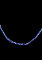 Asiático occidental Lapis Lazuli Collier de perles (Sans