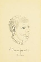 Camille Pissaro (1830-1903) - Georges Jouant la comédie,