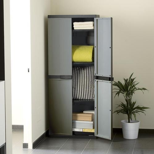 Armoire de rangement - 65 x 37 x 165 cm (L x l x h), Huis en Inrichting, Woonaccessoires | Overige, Verzenden