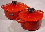Chasseur - Poêle - Fonte, email - 2 casseroles/ cocottes