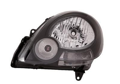 Renault Kangoo 2008-2013 Zwart Koplamp Links (Koplampen), Auto-onderdelen, Verlichting, Nieuw, Renault, Verzenden