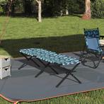 vidaXL Opvouwbaar Campingbed Bladpatroon Oxford stof, Caravans en Kamperen, Kampeeraccessoires, Verzenden, Nieuw