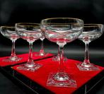 Verre à champagne (6) - Or 24 ct - Coupes à champagne