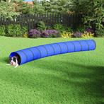 vidaXL Hondentunnel Ø 55x500 cm polyester blauw, Kinderen en Baby's, Verzenden, Nieuw