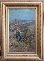 Tito Pellicciotti (1871-1950) - Contadinella, Antiek en Kunst