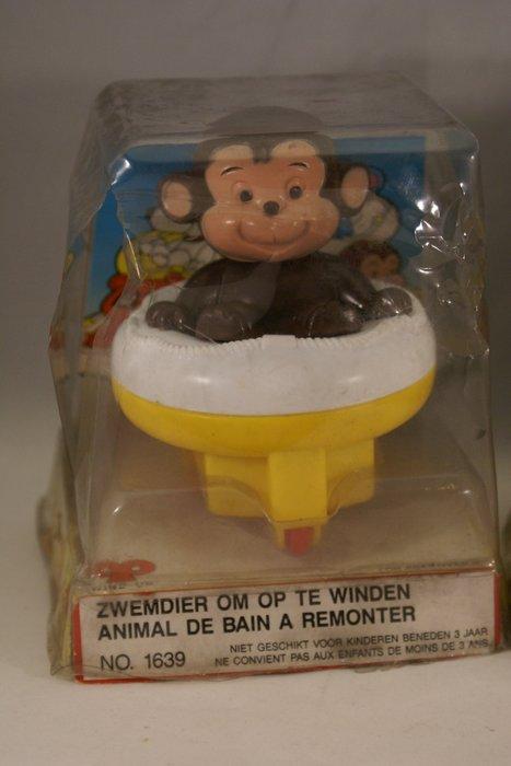 Blue Box - Speelgoed 3x vintage retro wind-up Playful Pets, Antiek en Kunst, Antiek | Overige Antiek