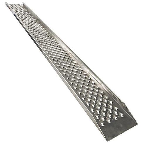 Datona Aluminium oprijplaat met opstaande rand - 200 cm -, Auto diversen, Auto-accessoires, Ophalen of Verzenden