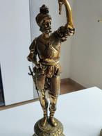 Bronce - Kandelaber (2) - Verguld brons - Bronzen kandelaars