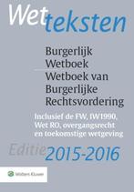 Wetteksten burgerlijk wetboek/wetboek van burgerlijke, Boeken, Verzenden, Gelezen