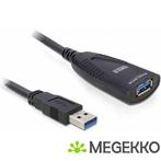 Delock 83089 Kabel USB 3.0 Verlengstuk, actief 5 m, Computers en Software, Verzenden, Nieuw