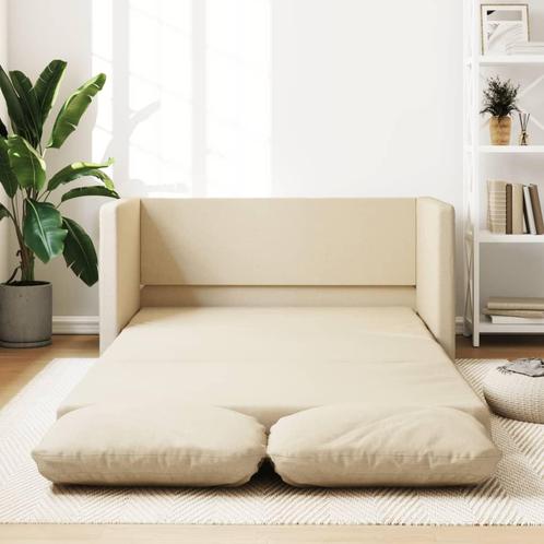 vidaXL Slaapbank vloermodel 2-in-1 112x174x55 cm stof, Huis en Inrichting, Zetels | Zetels, Nieuw, Verzenden