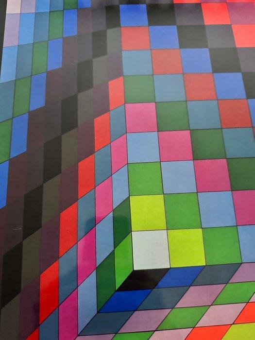 Victor Vasarely (1906-1997) - AXO-77, Antiek en Kunst, Antiek | Overige Antiek
