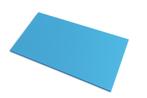 Acrylaat (PMMA) basisplaat (lichtblauw, 50x30 cm, 3 mm dik), Verzenden, Nieuw