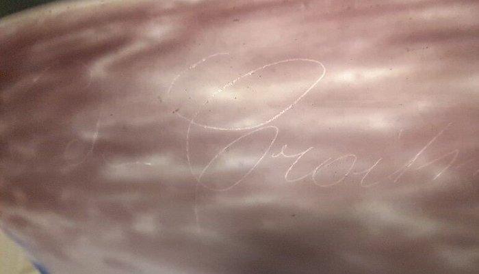 Kroonluchter - Glas, Brons - G.V CROISMARE, Antiek en Kunst, Kunst | Designobjecten