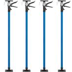 tectake 4 plafondsteunen 115-290cm - blauw, Verzenden, Nieuw