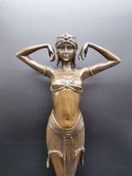 Beeld, Large Bronze Scarab Dancer 49cm - 49 cm - Brons,