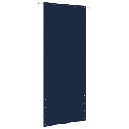 Balkonscherm 100x240 cm Blauw | Tweede Kansje | OP = OP, Tuin en Terras, Tuinschermen, Nieuw, Kunststof, 200 cm of meer, 100 tot 150 cm
