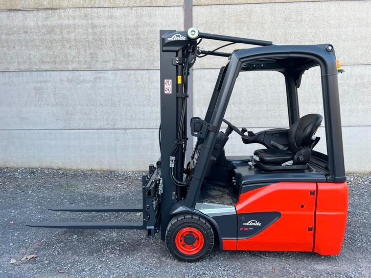 Linde E16C-02 EVO heftruck triplex - 1,6 ton (31), Articles professionnels, Machines & Construction | Chariots élévateurs & Transport interne