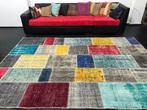 Veelkleurige vintage Anatolische patchwork - Vloerkleed -