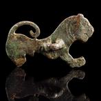 Culture dOrdos Lion en bronze appliqué (Sans Prix de