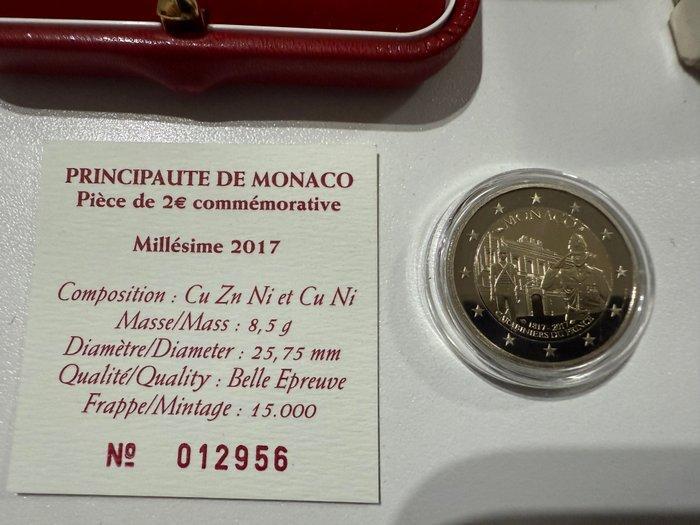 Monaco. 2 Euro 2017 Carabiniers Proof, Postzegels en Munten, Munten | Europa | Euromunten