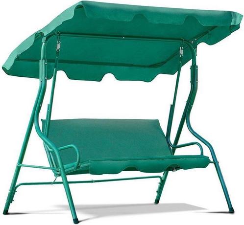 Tuinschommel - 3 personen - groen - 180 cm breed, Kinderen en Baby's, Speelgoed | Buiten | Speeltoestellen, Nieuw, Ophalen of Verzenden
