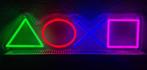Play knoppen NEON bord led lichtbord verlichting lamp reclam, Zakelijke goederen, Verzenden