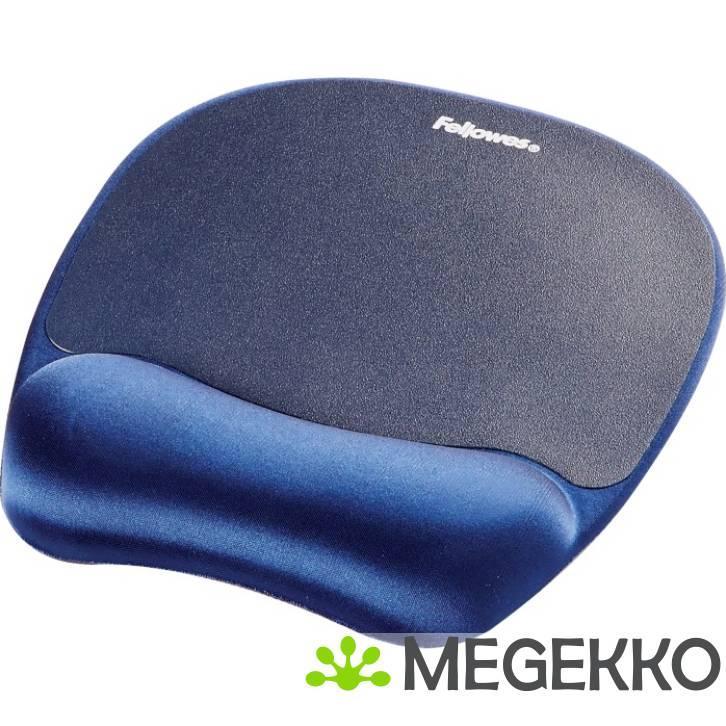 Fellowes Traagschuim (memory foam) muismat/polssteun saffier, Computers en Software, Overige Computers en Software, Nieuw, Verzenden