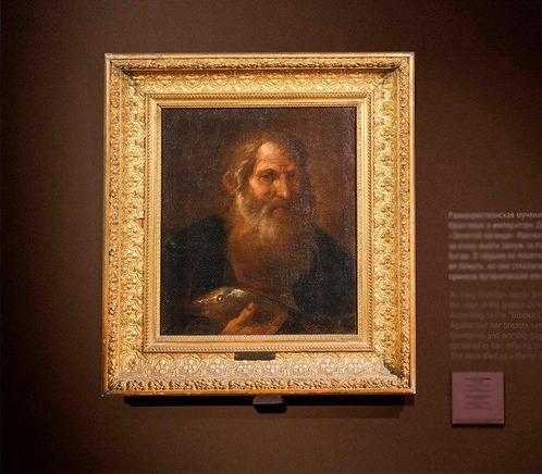 Nunzio Rossi (1626 - 1651) - San Pietro con il pesce in mano, Antiek en Kunst, Kunst | Schilderijen | Klassiek