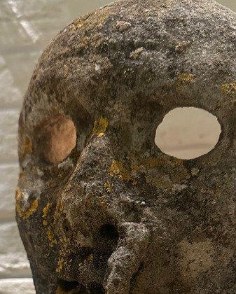 itali Steen Bust (Zonder minimumprijs), Antiek en Kunst, Curiosa en Brocante