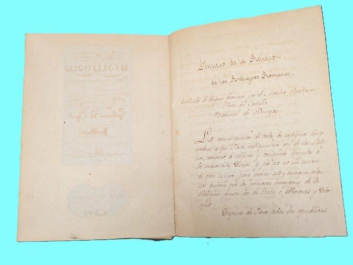 Guillermo Choul - Los Discursos de la religión,, Antiquités & Art, Antiquités | Livres & Manuscrits
