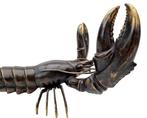 Beeldje - Lifelike Lobster - Brons