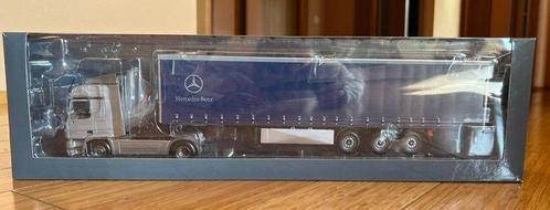 Minichamps 1:43 - Modelauto - Mercedes Benz - Actros, Hobby en Vrije tijd, Modelauto's | 1:5 tot 1:12