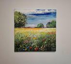 Jacek Olejniczak (XX) - A meadow in summer colors 60x60, Antiquités & Art