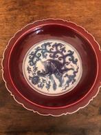 Bord - Porselein - Ming Xuande Stijl, Antiek en Kunst