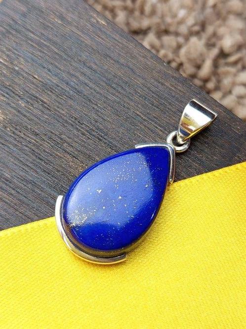 925 zilveren sieraad in topkwaliteit Lapislazuli, unieke, Verzamelen, Mineralen en Fossielen