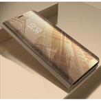 Huawei P40 Lite Smart Spiegel Flip Case Cover Hoesje Goud, Telecommunicatie, Verzenden, Nieuw
