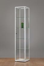 *TIP*  Luxe vitrinekast aluminium 40 cm met draaideur, Ophalen of Verzenden