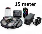 LED strip RGB 15 meter Plug & Play - dimbaar, Verzenden, Nieuw