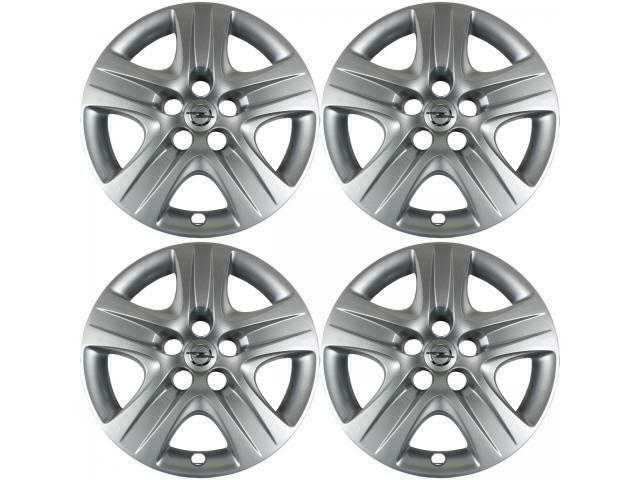 ORIGINELE GM Opel naafdoppen wielbeschermerset ZILVER 17 inc, Auto-onderdelen, Banden en Velgen, Ophalen of Verzenden