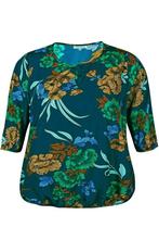 Shirt LOMMER Zhenzi bloemprint maat 58, Verzenden, Nieuw