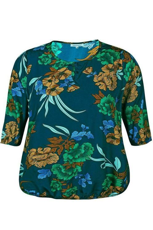 Shirt LOMMER Zhenzi bloemprint maat 58, Kleding | Dames, T-shirts, Verzenden