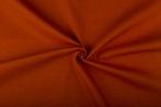 Kussenstof donkeroranje - Katoenen stof 15m op rol, Hobby en Vrije tijd, Stoffen en Lappen, 120 cm of meer, Oranje, Ophalen of Verzenden