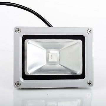 10W LED Schijnwerper RGB outdoor - RF- remote - dimbaar, Tuin en Terras, Buitenverlichting, Verzenden