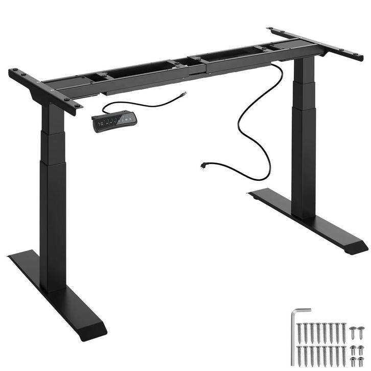tectake Elektrisch tafelframe in hoogte verstelbaar met gehe, Huis en Inrichting, Bureaus, Verzenden
