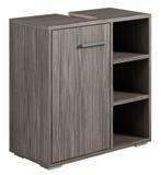 Wastafelkast Neptunus 60 x 28 x 60 cm Grijs Eiken, Verzenden, Nieuw