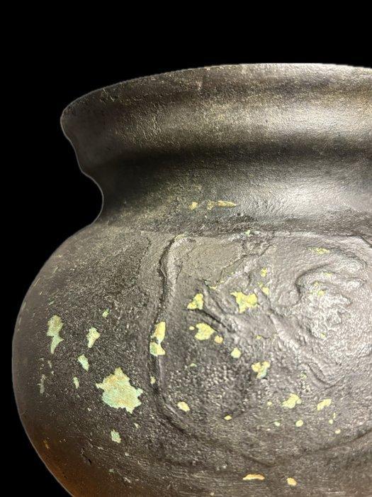 Decoratief ornament (2) - Paiolo in brons, Antiek en Kunst, Curiosa en Brocante