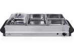 Tristar -  Buffet Warmhoudplaat  - Zilver, Verzenden