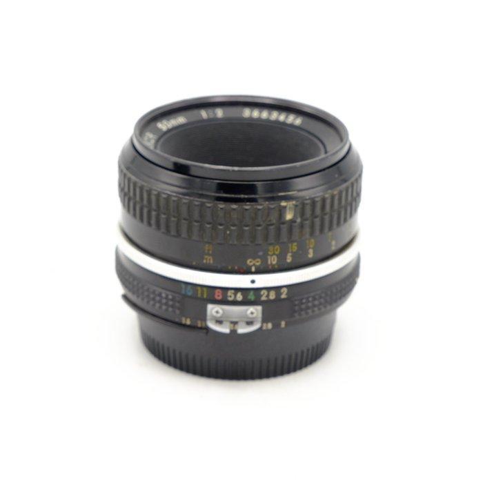 Nikon Ai Nikkor 50mm F2 (8639) Prime lens, TV, Hi-fi & Vidéo, Appareils photo analogiques